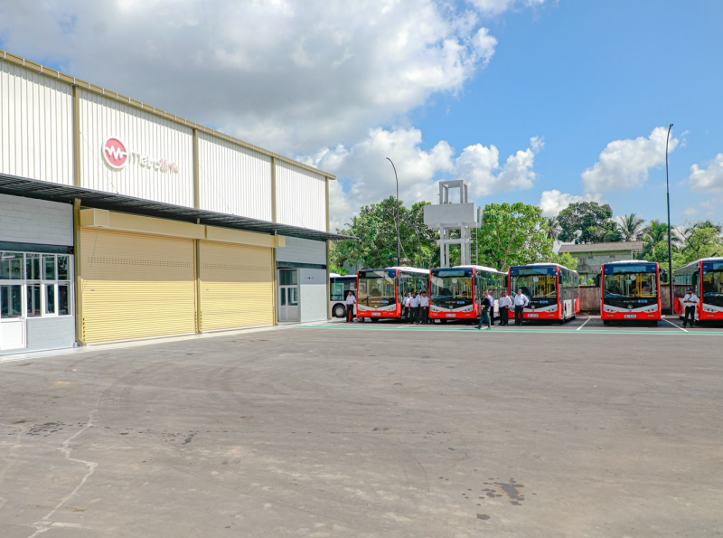 Kadawatha Metro Bus Depot Commences Operations